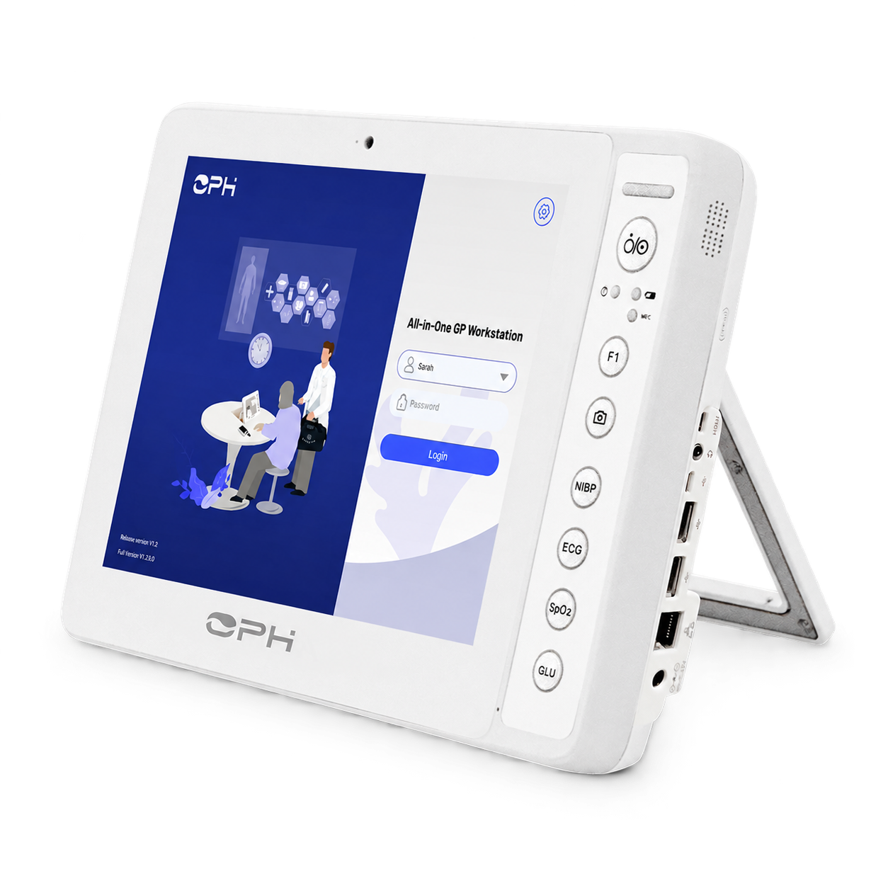 OPH All-in-One GP Workstation portable clinical terminal